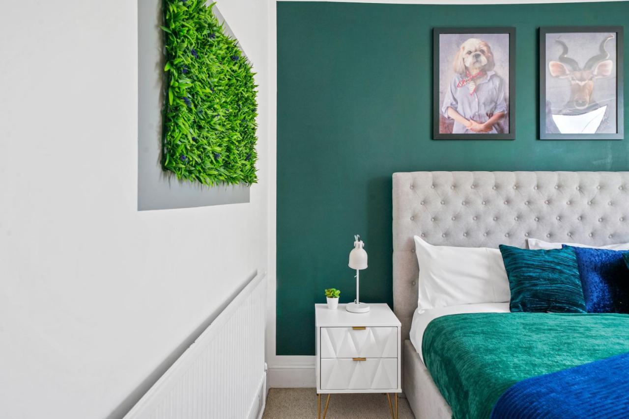 The Emerald Gem - Overlooking The Park Appartement Bristol Buitenkant foto