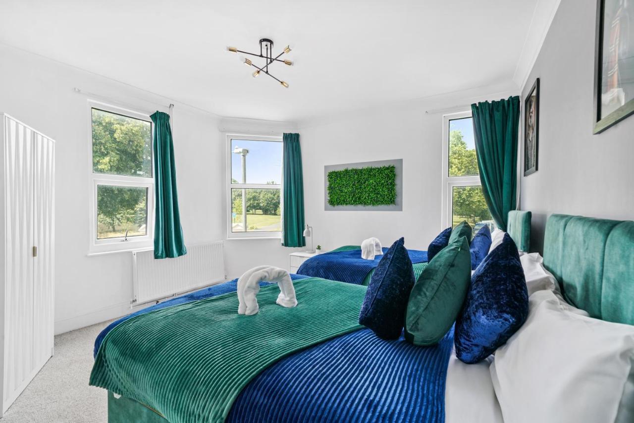 The Emerald Gem - Overlooking The Park Appartement Bristol Buitenkant foto